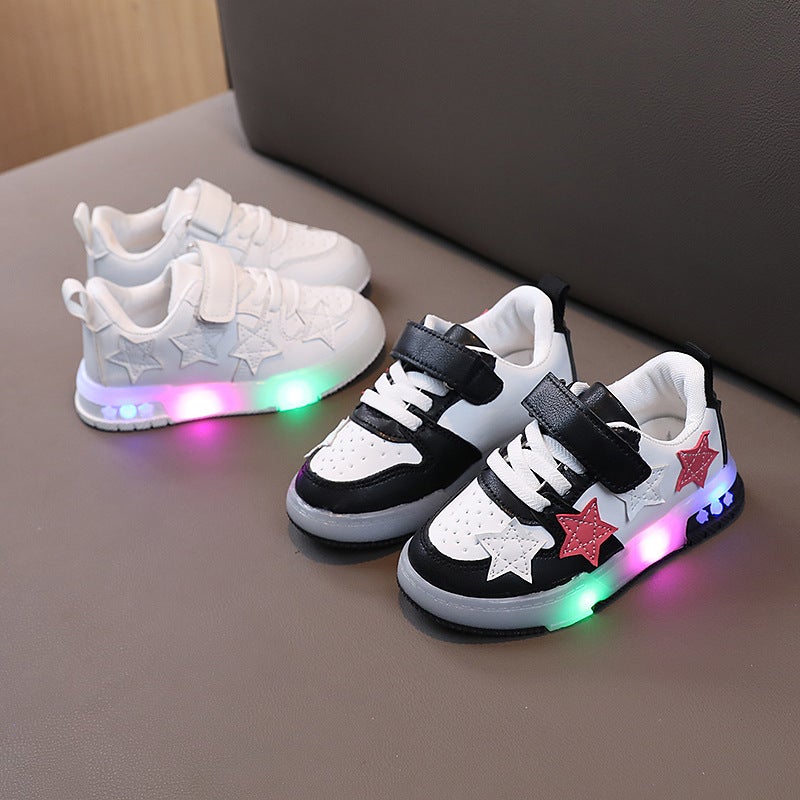 Mesh Sneakers Lightweight Flexible Sole Walking Shoes For Kids Indoor And Outdoor Activities - Image 3