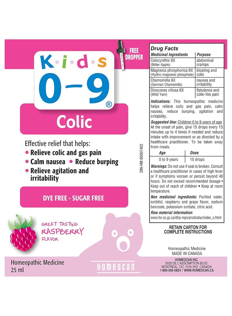 Kids 0-9 Homeocan Kids Colic, 25 ML - Image 4