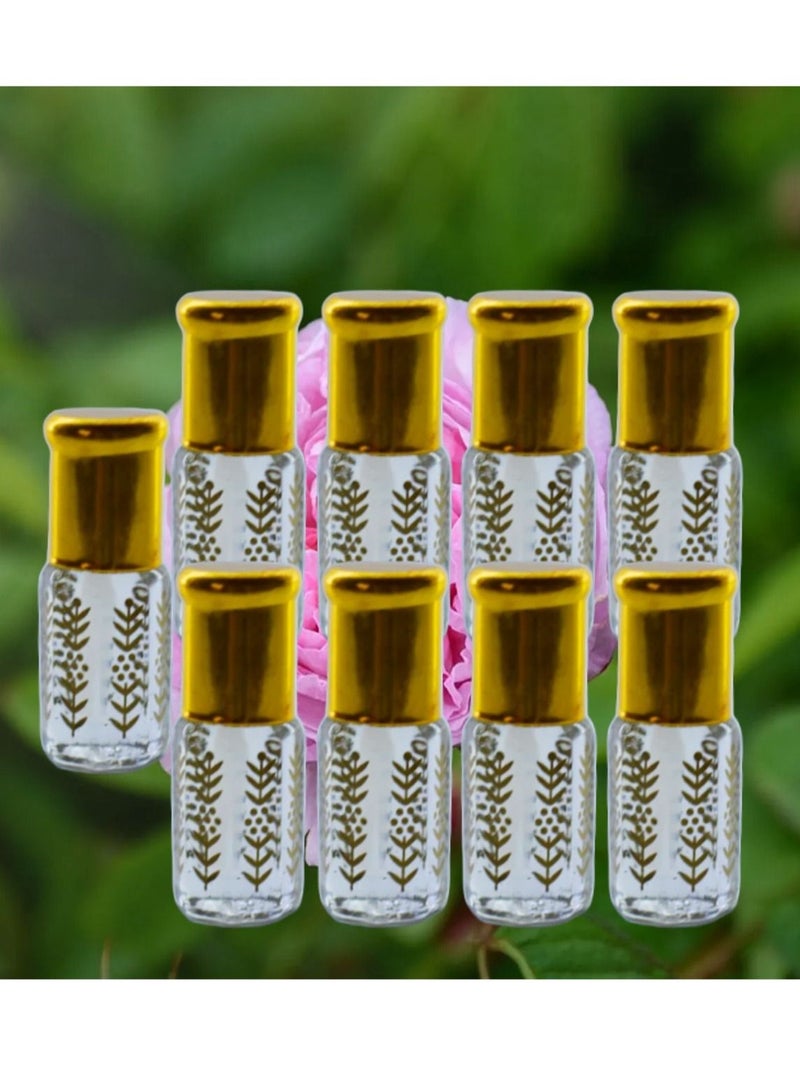 9 Pieces Natural Hollandi Flower Fragrance Perfume Oil 3 Ml