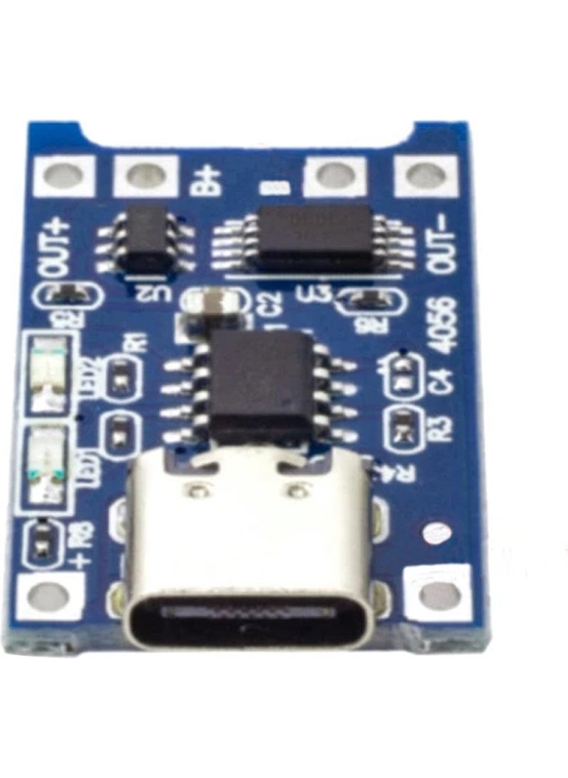 Elektromall TP4056 Lithium Battery Charging Module Type-C  - Image 3