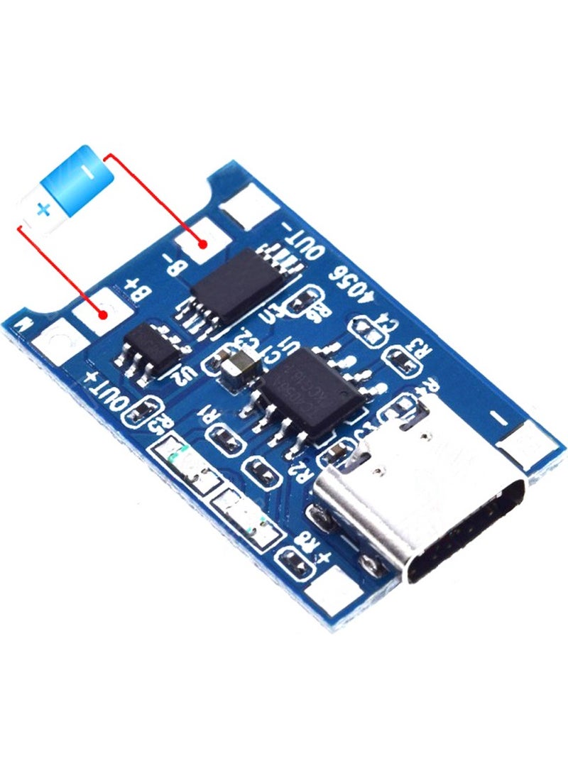 Elektromall TP4056 Lithium Battery Charging Module Type-C  - Image 2