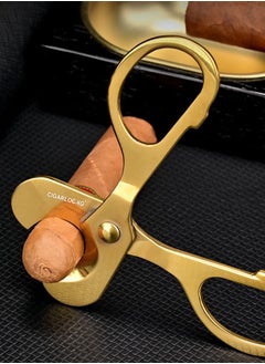 Cigar Luxury feeling Stainless Steel Cutter 0.12kg Gold  - Image 2