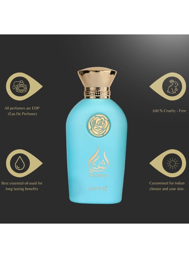 RiiFFS Shanaya Perfume For Women | Long-Lasting Eau De Parfum | Floral, Fruity Fragrance Suits Every Mood, 100ml - Image 3