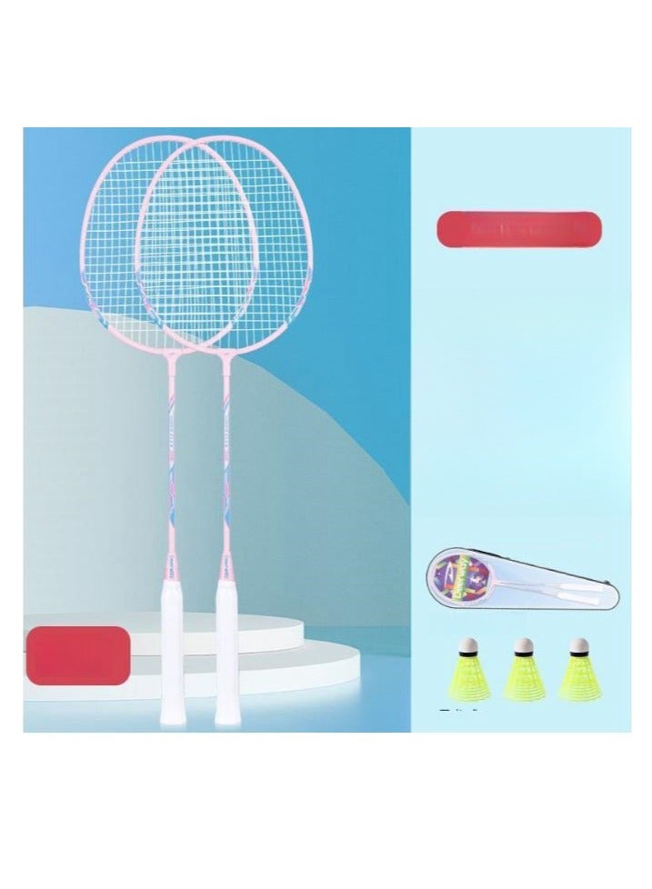 Deerway Delhui Badminton Racket Ultra Light And Durable Adult Suit, Competition Training, Dribbling, Double Racket - Image 1