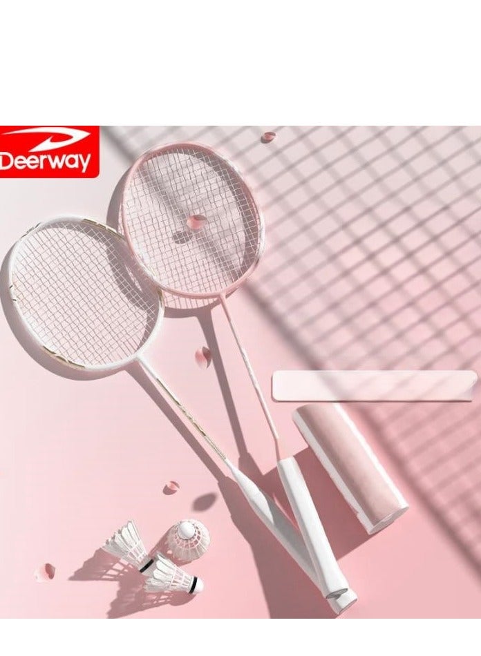 Deerway Delhui Badminton Racket Ultra Light And Durable Adult Suit, Competition Training, Dribbling, Double Racket - Image 2