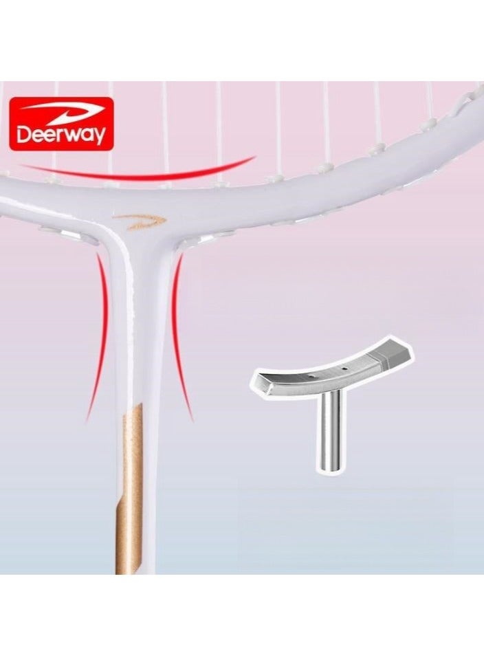 Deerway Delhui Badminton Racket Ultra Light And Durable Adult Suit, Competition Training, Dribbling, Double Racket - Image 4