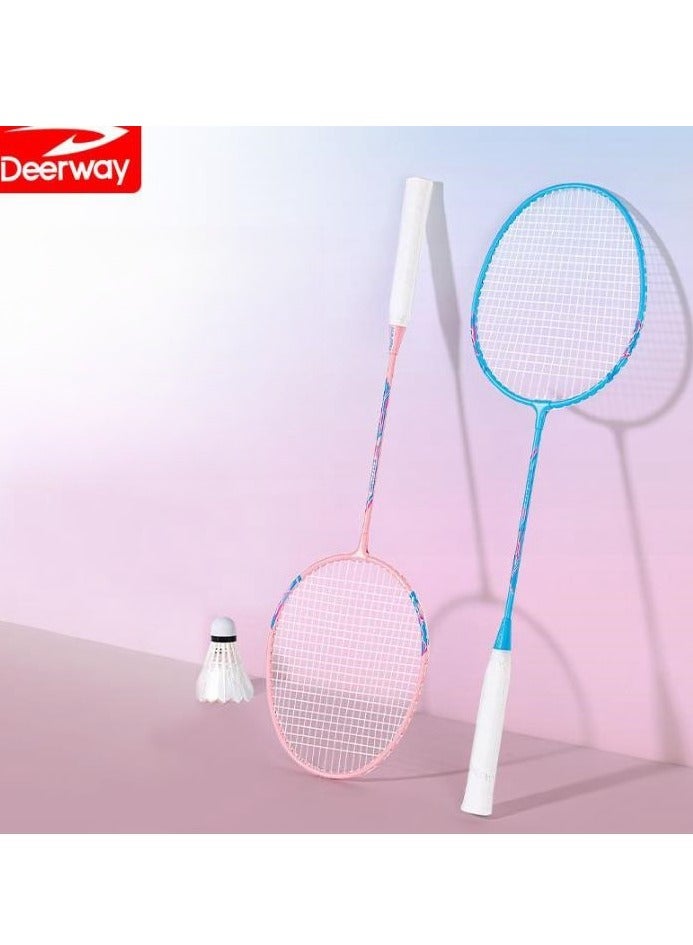 Deerway Delhui Badminton Racket Ultra Light And Durable Adult Suit, Competition Training, Dribbling, Double Racket - Image 3