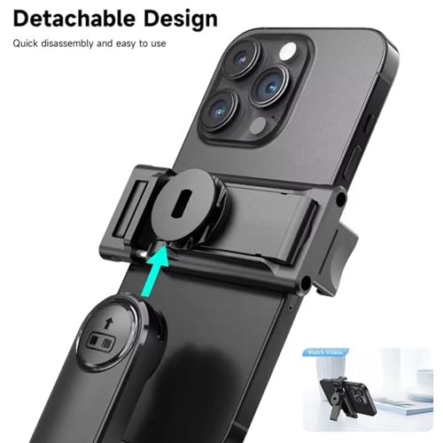 ADZOY ADL-C17 | AI Face Tracker Selfie Stick Quadripod | 360° Auto-Tracking Tripod |Smart Face Recognition | 165 CM (6 Feet) 4-in-1 Extendable Tripod Stand | Vlogging, Live Streaming & Video Recording - Image 5