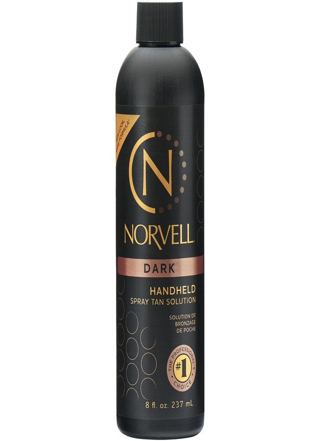 Norvell Premium Spray Tan Solution Dark 8 fl oz – Professional Sunless Tanning Formula for Deep Natural Bronze, Streak Free, Fast Drying, Long Lasting Color - Image 1