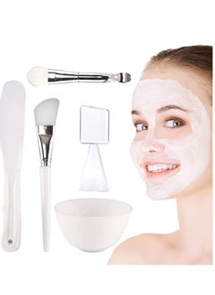 Excefore Face Mask Brush, Brush Set of 5, Applicator, Soft Silicone Facial Applicator Skin Care Beauty Tool for Applying Mud Mask, Eye or DIY  - Image 1