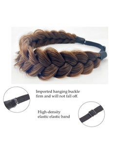 Synthetic Hair Braided Headband Classic Wide Strands Wedding Disorderly Fluffy Braids Wig Band Women Beauty Accessory - pzsku/ZA28650A9D983798DE2ECZ/45/_/1734182987/20141e09-9f8c-4f6e-9575-a66ea92a73db