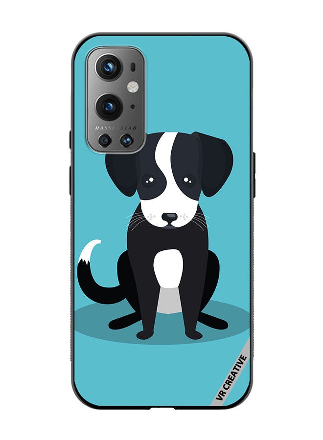 VR CREATIVE Protective Case Cover For OnePlus 9 Pro Dog Design Multicolour - Image 1