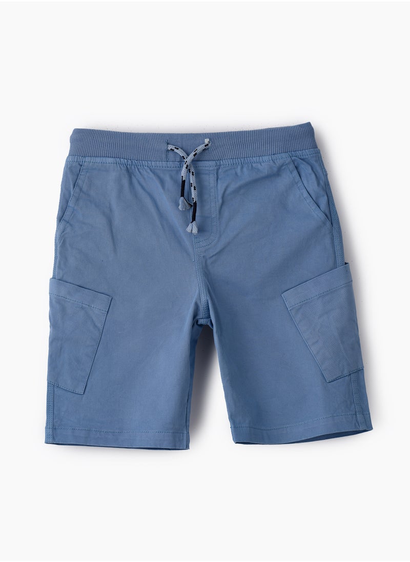 JAM Boys Woven Cotton Cargo Shorts  - Image 1