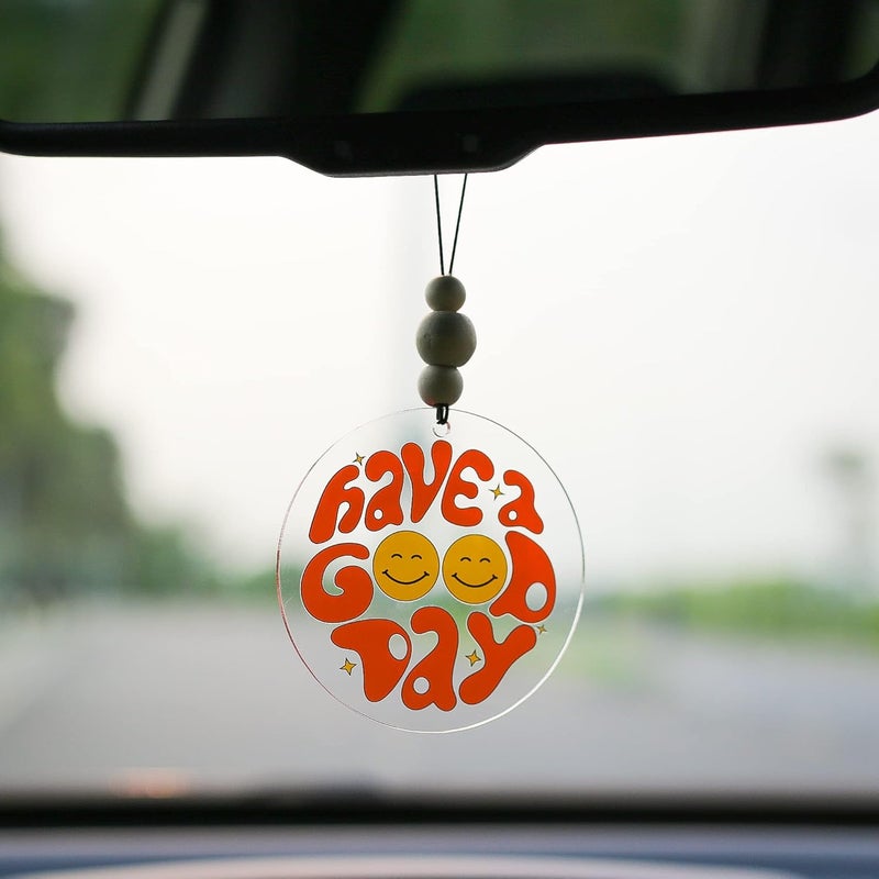 Talataca Have A Good Day Car Ornament - Image 1