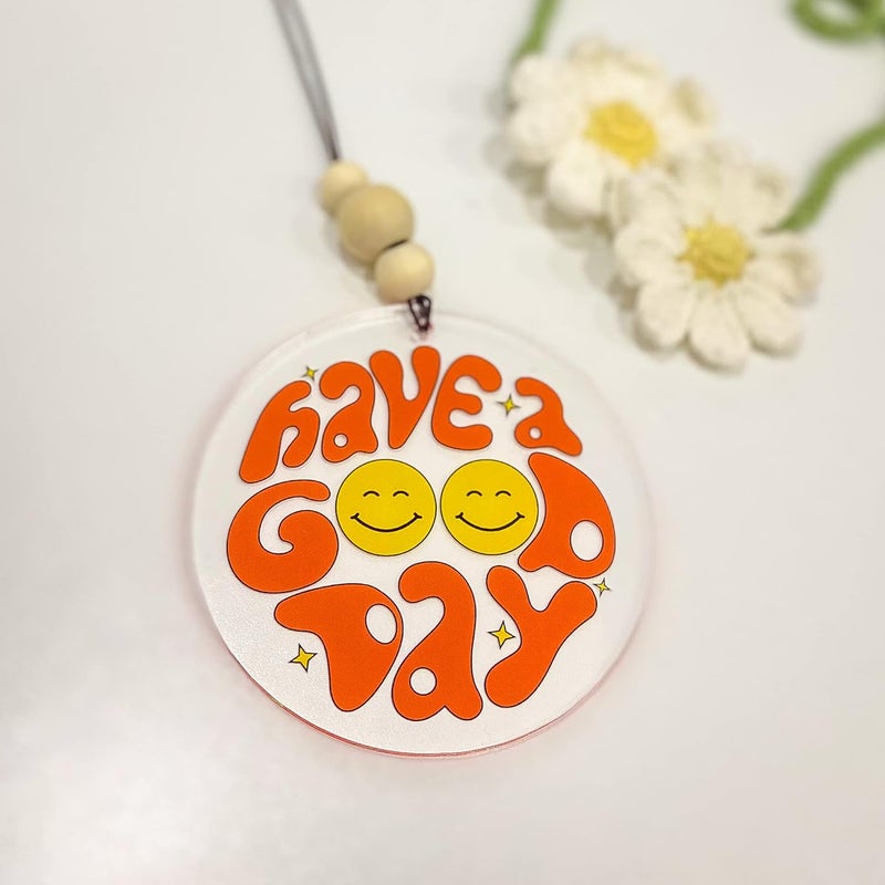 Talataca Have A Good Day Car Ornament - Image 5