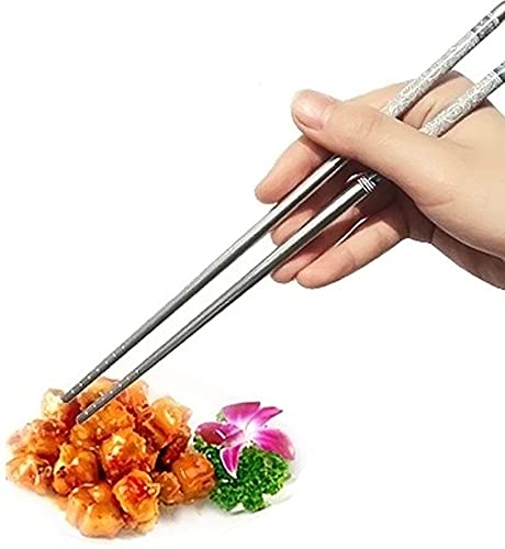 SCHUBERT Stainless Steel Round Chopstick(5pairs) - Image 4