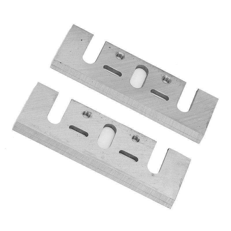 شفرات منشار كهربائي من الفولاذ عالي السرعة (HSS Electric Planer Blades)، بديل لشفرات المناشير اليدوية، تقوم بالقطع بزاوية 42 درجة للأخشاب الصلبة والأخشاب المصنوعة باستخدام الغراء الصناعي. - Image 2