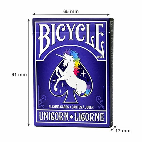Bicycle Unicorn Playing Cards, Standard Index, 1 Deck - Image 3