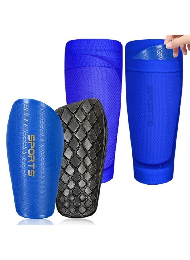 COYO Kids Youth Soccer Shin Guards, Shin Pads and Shin Guard Sleeves for 3-15 Years Old Boys and Girls for Football Games, Cushion Protection Reduce Shocks and Injuries - Image 1
