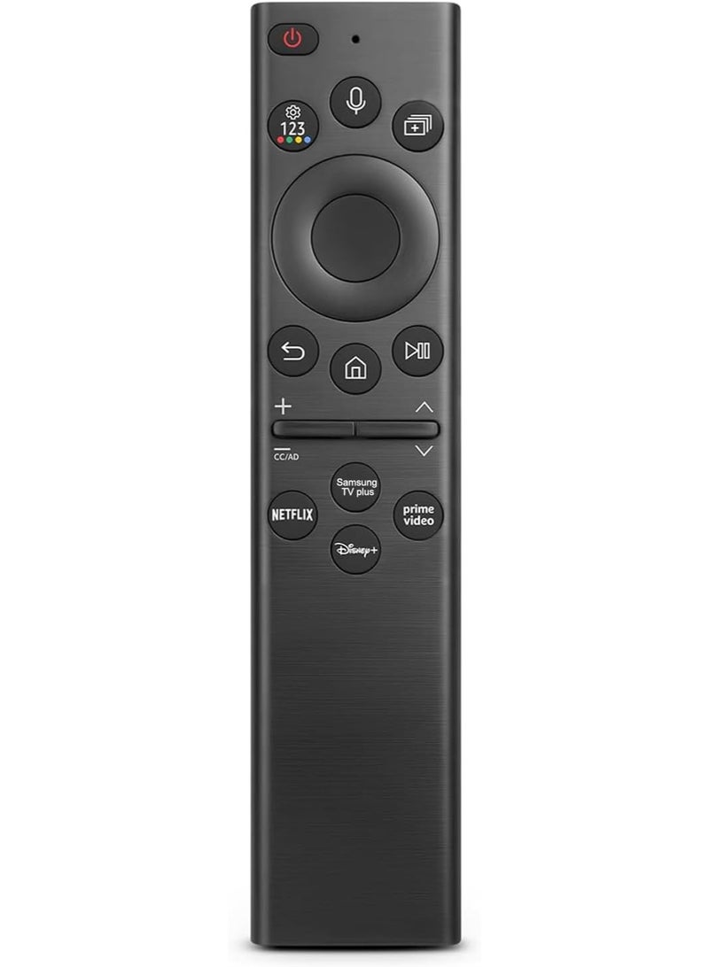 Universal replacement remote control for Samsung Smart TVs, for Samsung Smart TV models 2018-2024 Ultra HD QLED, QLED 4K 8K Crystal Frame (not solar powered)