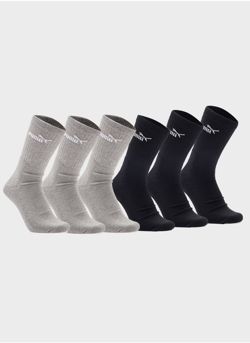 PUMA 6 Pack Elements Socks  - Image 1