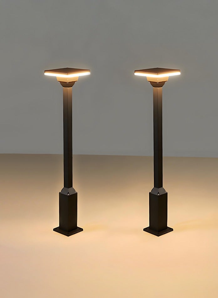 Vmax Modern LED Garden Light Outdoor Lawn Lamp – Waterproof IP65, Pathway Light, 12W, Warm White (Square- 60 cm) - Image 1