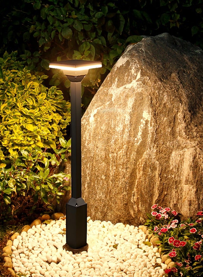 Vmax Modern LED Garden Light Outdoor Lawn Lamp – Waterproof IP65, Pathway Light, 12W, Warm White (Square- 60 cm) - Image 2