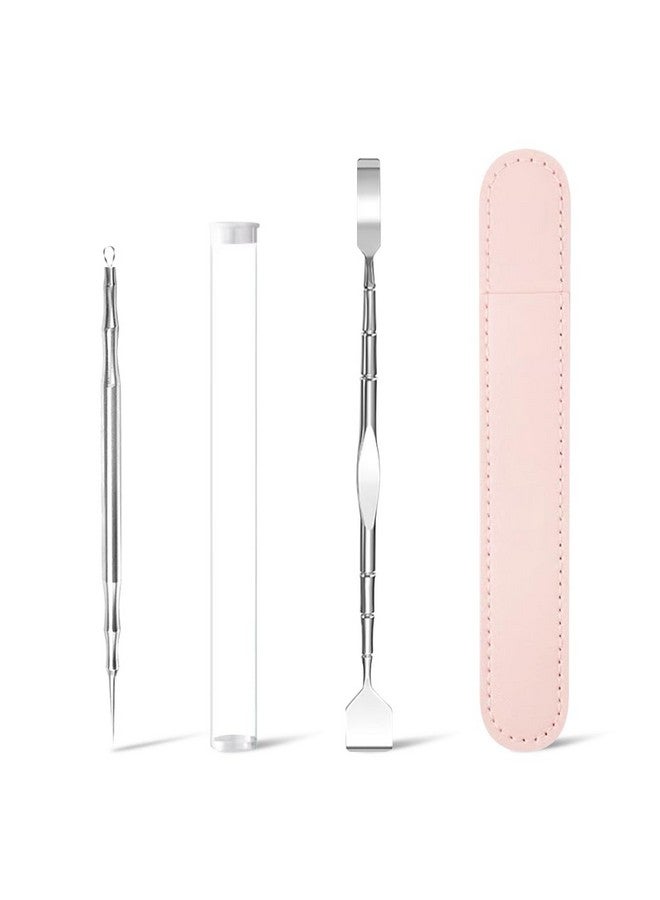 maycreate ® Pimple Remover Tool Black Heads Remover Kit, Stainless Steel Comedone Extractor & Dual Head Blackhead Removal Shovel Facial Pore Cleaning Tools For Acne, White Heads Popping - Image 1