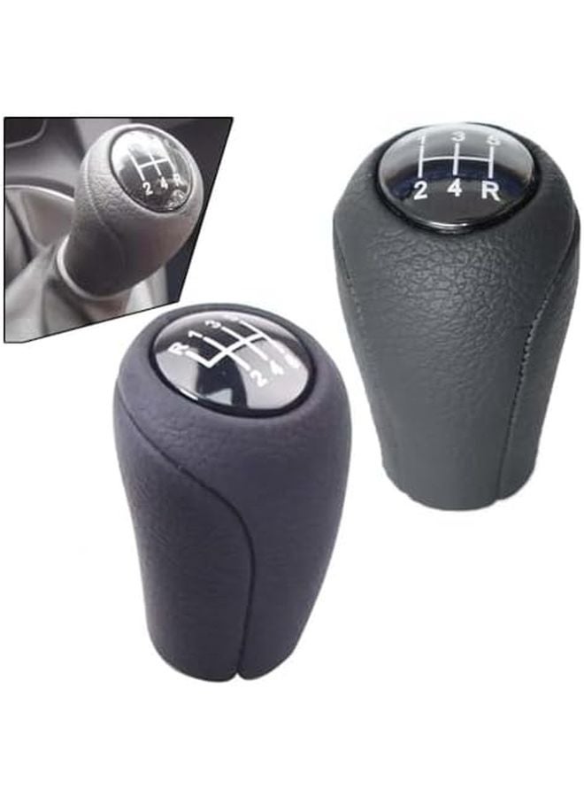 Leather Gear Shift Knob 6 Speed For Mazda 3 5 6 CX 7 MX 5 2005 2014 - Image 4