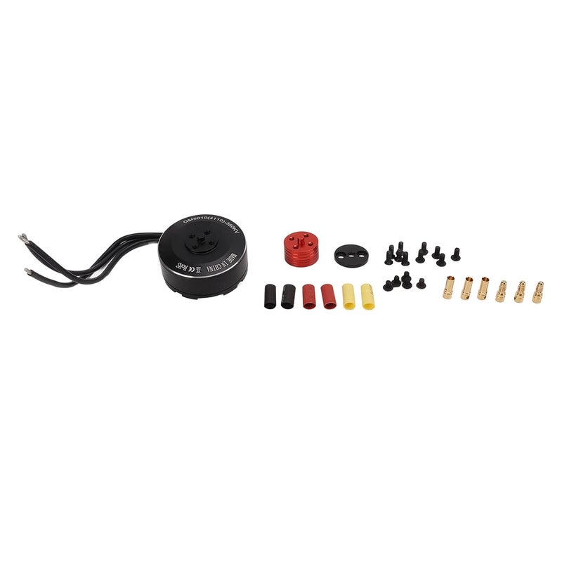 Multi Axis Disc Motor Brushless 380KV, QM5010 Aluminum Alloy for Model Aircraft - High Power Performance, Efficient Heat Dissipation, Durable Construction (CW) - Image 1