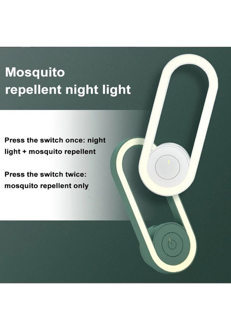 Generic - Ultrasonic insect repellent night light- Green - Image 1