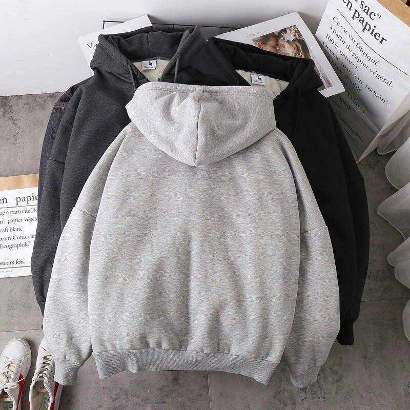 American Style Cardigan Zipper Sweater Men'S And Women'S Same Style High-Energy Wear Lazy Style Ins Hoodie Sweater - Image 5