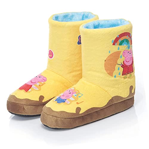 WOW! STUFF Peppa Pig Toys Muddy Puddle Boots with Sounds | Interactive Wearable Yellow Toy Wellies with Sound and Music activated as you Walk or Run - Image 1