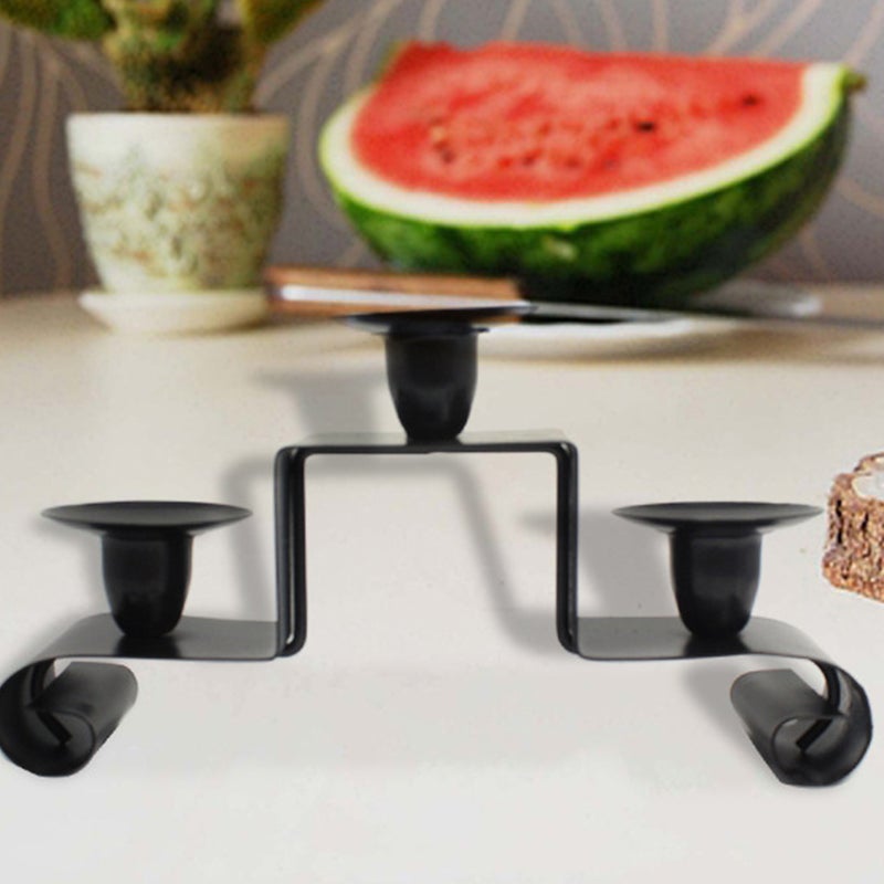 Candle Holder Desktop Tea Light Holder Candlestick Holder Dining Table Centerpiece - Image 3