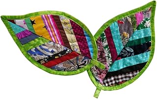 Greneric Leaves Pot Holders for Kitchen hot Pads 100% Cotton Set of 2 Heat Resistant for - Image 1