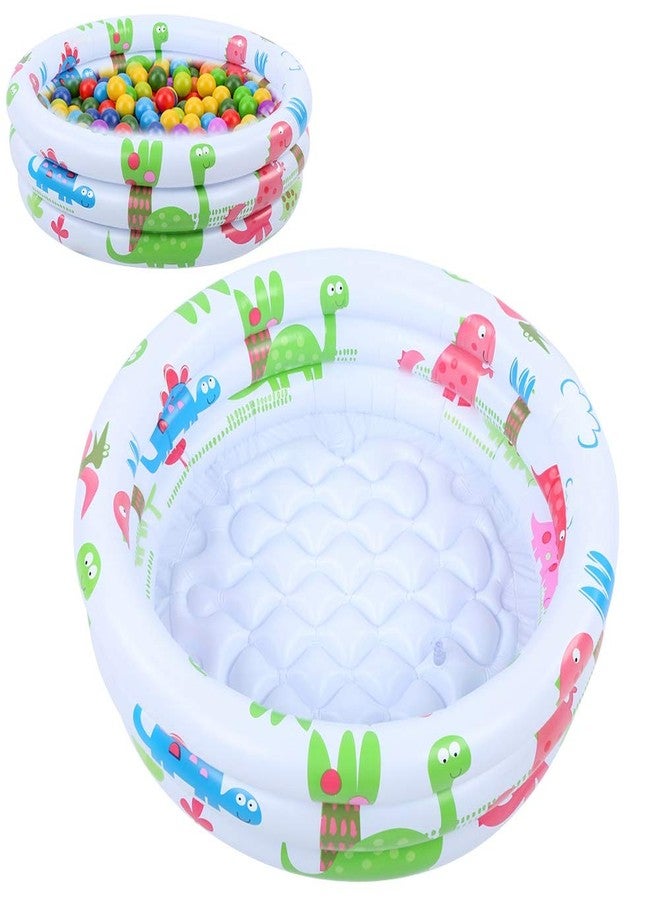 VINGVO Baby Pool, 23. Inflatable Baby Toddlers Swimming Pool Kiddie Pool Mini Pool with Thickened PVC Material for Outdoor, Indoor, Bathroom, Living Room - Image 5