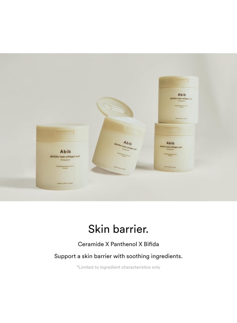 Abib Jericho Rose Collagen Pad Firming Touch 60 Pads - Image 2
