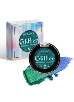 Peacock Green Glitter Eyeshadow Single, Duo Chrome Green Eye Shadow Palette Metallic Shimmery, Intense Color, Sparkly Emerald Green Multichrome Eyeshadow For Blue Green Eyes Makeup - pzsku/ZA2880BBEB6FF21CB7B09Z/45/_/1734437879/7b117672-bea7-4297-a195-7ea243c20947