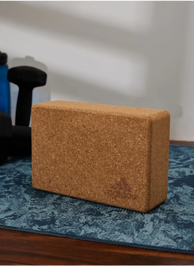 Adidas Cork Yoga Block