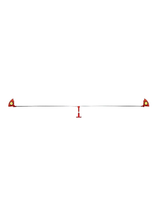 BIRD.B.GONE - طارد طيور قوي ومتينة يعمل بالطاقة الهوائية دوار بزاوية 360 درجة أحمر 6 قدم RPL360 - Image 1