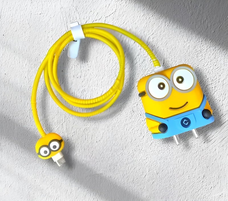 Like Star غطاء حماية 4 في 1 متوافق مع شاحن أبل 20 واط/18 واط USB-C - Image 1