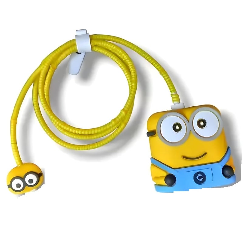 Like Star غطاء حماية 4 في 1 متوافق مع شاحن أبل 20 واط/18 واط USB-C - Image 3