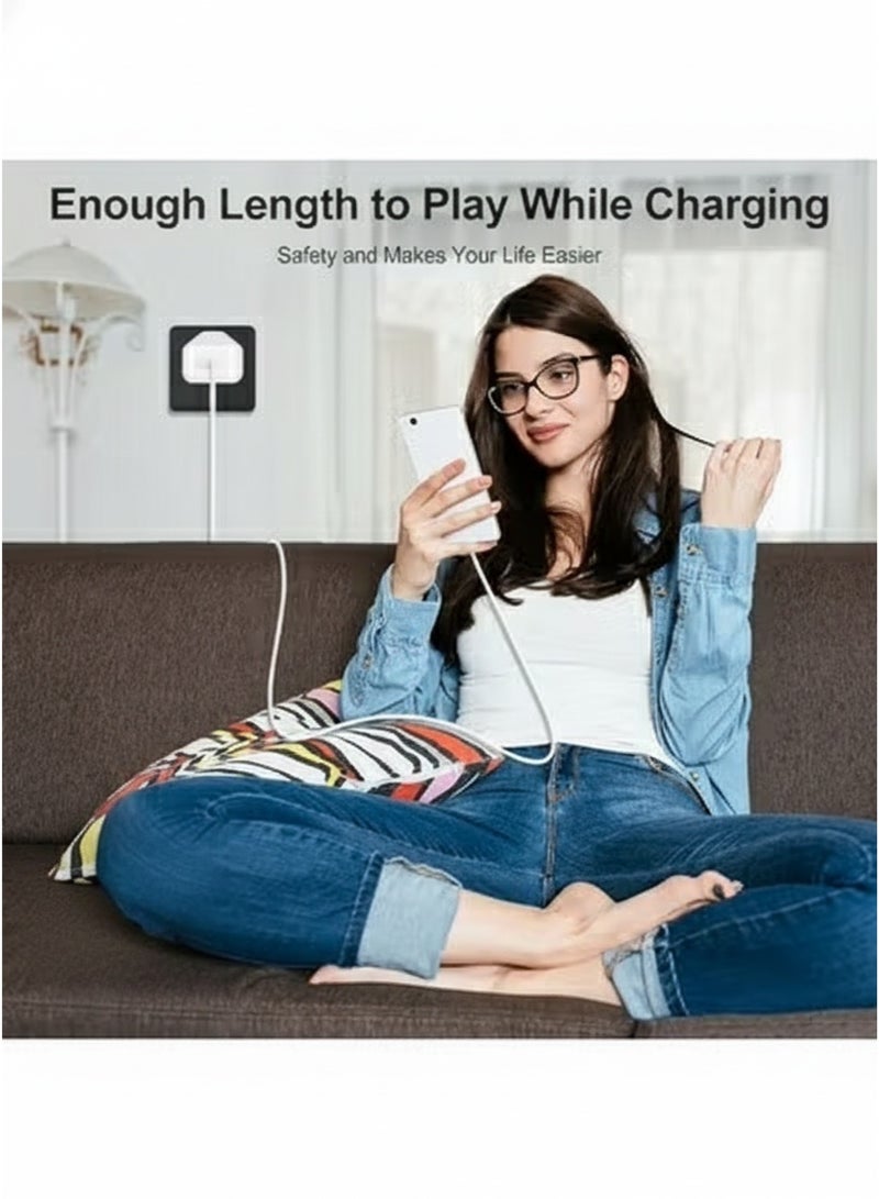 top 27W USB-C to Lightning Fast Charging Cable – 2 Meter – High-Speed PD Charging & Data Transfer – Compatible with iPhone 14/13/12/11/X/8/SE, iPad - Image 4