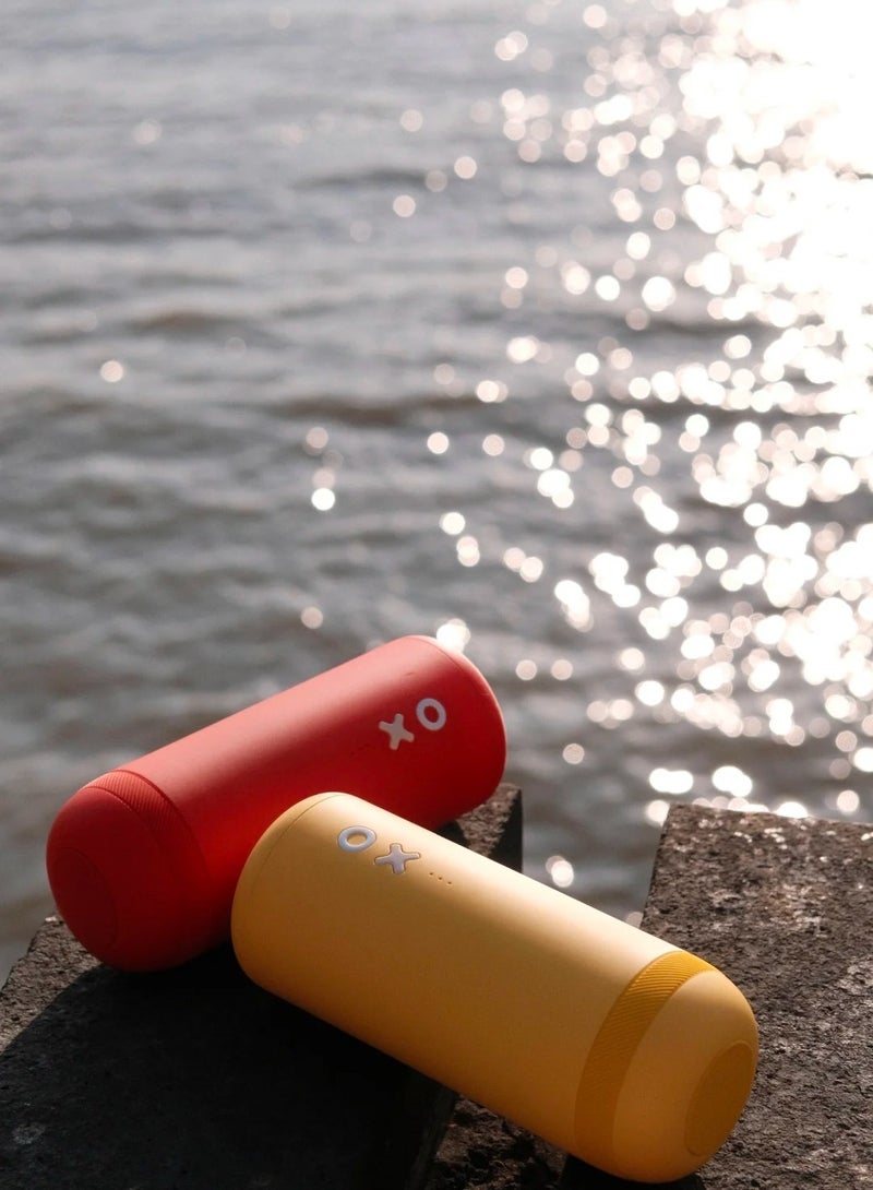 NUTTII OX Electric Burr Coffee Grinder – Quiet, Mini, Portable, Adjustable Conical Burr Mill, Precision 20 Grind Settings for Espresso, Pour-Over, French Press Moka(Tangerine Orange) - Image 3