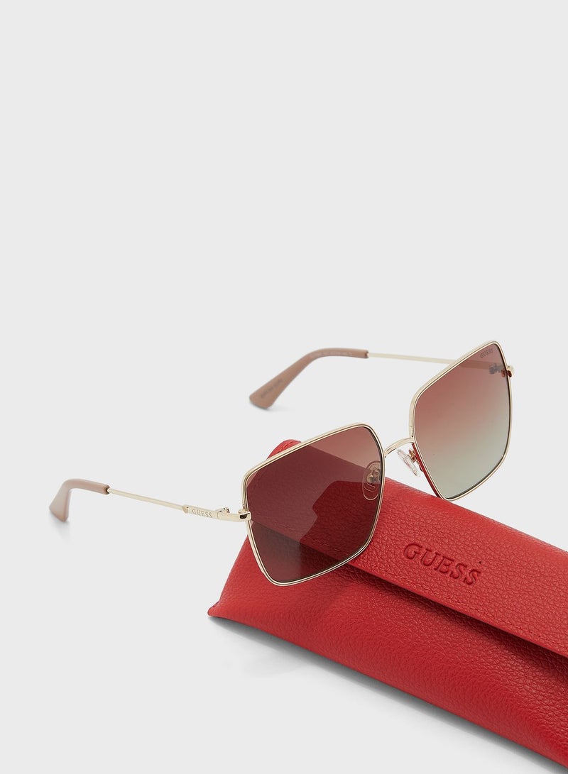GUESS Rectangle Sunglasses - Image 4
