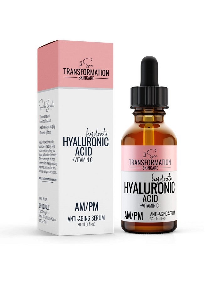 2 See Transformation Skincare Vitamin C Serum Hyaluronic Acid Serum For Face Anti Aging Menopause Support Skin Care Products Smooth & Tightening Skincare Dark Spot Remover_2 See Transformation Skincare 1 Oz - Image 1