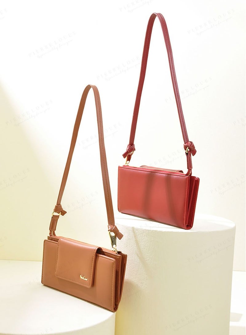 PIERRE LOUES Fashion Large Capacity Shoulder Bag - Image 3