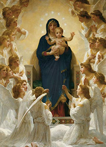EuroGraphics Virgin with Angels by William Bouguereau 1000 Piece Puzzle, 6000-7064 - Image 2