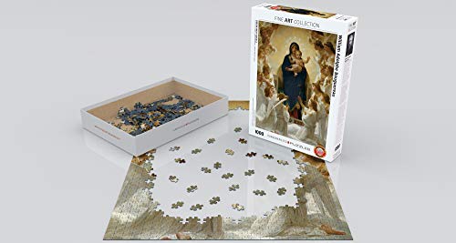 EuroGraphics Virgin with Angels by William Bouguereau 1000 Piece Puzzle, 6000-7064 - Image 3