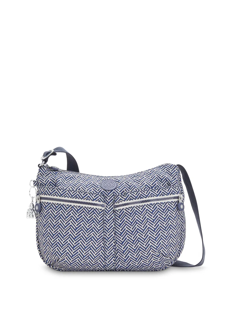 kipling Izellah Medium Crossbody Bags Urban Chevron,For Women